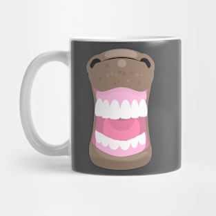 Funny laughing horse mouth cartoon Mug